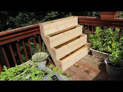 Stair Step Planter Box