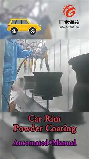 Achieving Perfect Powder Coating on Alloy Wheels: A Hybrid Automation Demo