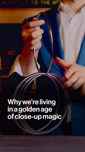 We're living in a golden age of close-up magic. Across the United States, intimate magic shows are selling out – sometimes in seconds. Bloomberg's Felix Salmon describes why professional magicians are having a major moment. bloom.bg/4l5zun7 | Bloomberg