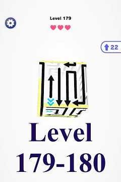Arrow Cube Escape, Level 179-180
