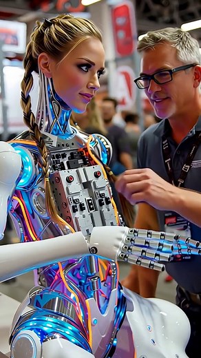 44K views · 513 reactions | SNOW7: The AI Humanoid From the Rocky Mountains at IRC 2025 #IRC2025 #HumanoidRobot | AI Robot Lab | Facebook