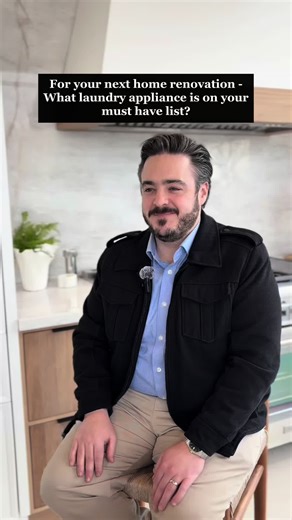 We asked our appliance experts - What would you use to upgrade your laundry experience? Are any of these laundry appliances on your must-have list? #laundryessentials #washerdryer #washingmachine #steamcloset #laundryupgrade