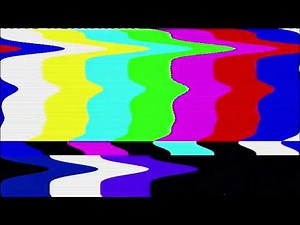 Static colour tv sound effect
