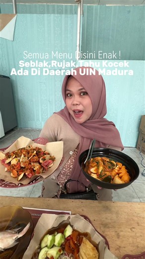 📍SEBLAK PRASMANAN LN JL.Raya Panglegur - Pamekasan (Utara UIN MADURA) Di Daerah Kampus UIN Madura Ada Yang Jualan Seblak,Rujak Kelang,Tahu Kocek,Dan Sosis Jontor Loh Gaiz Untuk Semua Menunya Gak Ada Yang Gagal ! WAJIB Cobain Sih @seblakprasmanan_ln #kulinerpamekasan#fyp#seblakpamekasan#sosisjontorpamekasan#pamekasan