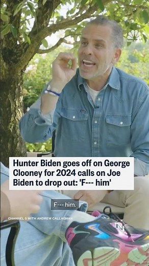 Hunter Biden goes off on George Clooney for 2024 calls on Joe Biden to drop out: 'F--- him'