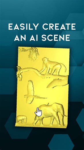 Think of it like building your own custom clipart treasure chest. In this quick how-to, I use our new Image-to-Relief AI to convert several images into 3D reliefs, save them, and then combine them to make a full jungle scene 🌿🐒 The best part? You can reuse these designs in any future project. Explore the AI feature: www.carveco.com/ai #ReliefModel #3DDesign #ReliefDesign #MakersGonnaMake | Carveco
