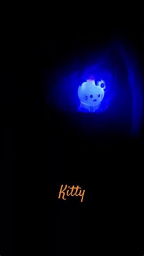 Viral kitty Sound + Glowing Hello kitty (Satisfying) #shorts