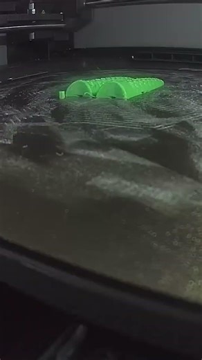 3-D printing a fishing lure. ￼ #3dprinting #fishing