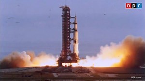 51K views · 1.6K reactions | Fifty years ago today, three astronauts blasted into history, leaving Earth on a mission to the moon. | NPR | Facebook