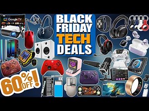 Biggest 60% Off! 60 Black Friday Amazon Tech Gadget Deals 2025 - Don’t Wait