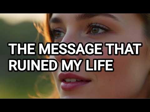 The message that ruined my life.
