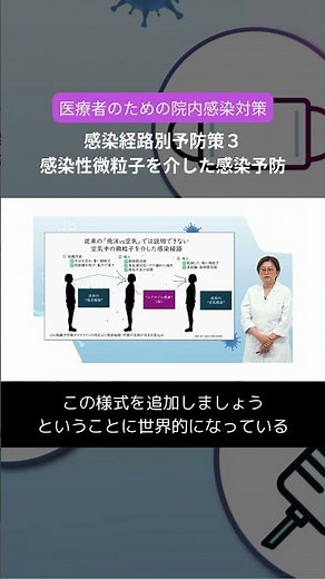[Part 5] Prevention measures by infection route 3: Prevention of infection via infectious particl...