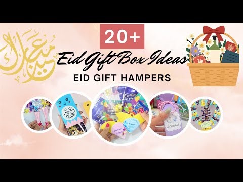20+ Eid Gift Box Ideas | Eid Gift Hampers | Eid Favor Boxes| Easy Eid Craft ✨