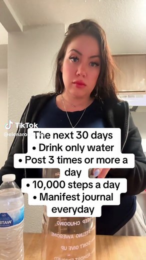 Going to start a personal challenge and see where it gets me 😅 #challenge #water #journaling #10ksteps #hotmess