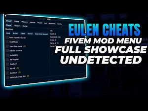 Eulen Cheats FiveM Mod Menu [Full Showcase]