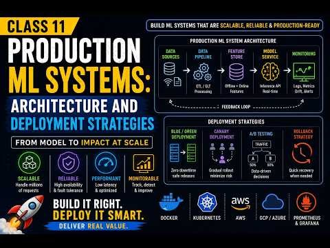 Production ML Systems: Architecture and Deployment Strategies Class 11