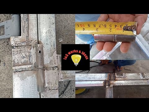 How to Install Cylindrical Hinges