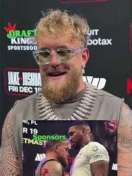 Why Jake Paul Stuck His Tongue Out During His Fight with Anthony Joshua!