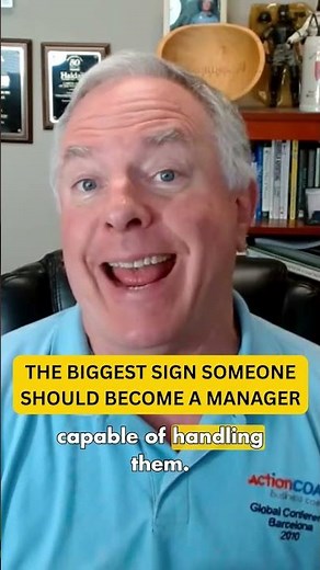 The Biggest Sign Someone Should Become a Manager