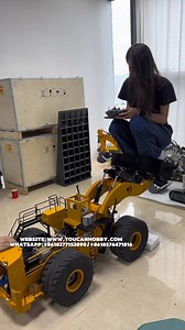 Unlock the new ride, hop on my 1/14 Scale L2350 RC hydraulic loader and let's go for a spin! Is this the charm of models? What else do you want to see it take on? Let me know in the comments! #RCmodel #RCworld #RClife #RClover #RC #Loader #Toucanhobby | Toucanhobby RC Model