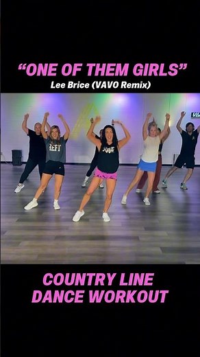 🤠 New country line dance #choreography on our channel! #danceworkout #workout #leebrice #fitness