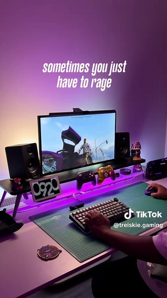 stress relief 😈 #gta #cozycorner #gaming #gamingsetup #setup | Gaming Setup