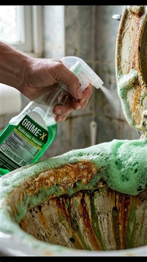 Bathroom Rust Removal Hacks! 🚿 Fix Shower, Towel Rack & Toilet Fast #30secondhack #rustremoval #diy