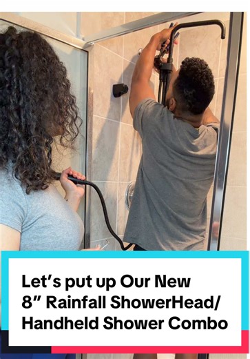 Affordable DIY Rainfall ShowerHead Combo