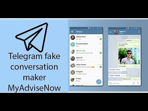 Fake Telegram Chat Conversation Maker - Prank | How to Download & use fake Telegram