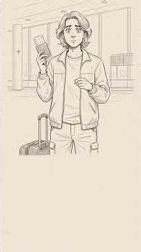 Easy Story English – Lost at the Airport: Gate Change ✈️ #learnenglish