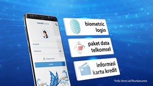 Dengan fitur-fitur baru, #mandirionline semakin menawarkan kemudahan untuk bertransaksi. Yuk Sahabat cek info selengkapnya di bmri.id/fiturbarumo | Bank Mandiri