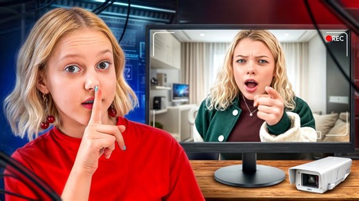 Caméra cachée dans la maison d'Amelka 🤔 Quels secrets ses amis cachent-ils ? | Histoire drôle