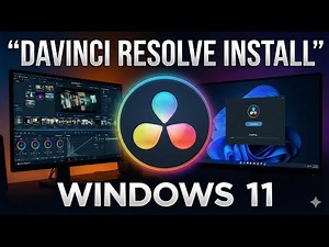 How To Download and Install DaVinci Resolve in Windows 11 | Free Video Editing Software
