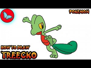 How To Draw Pokemon - Treecko