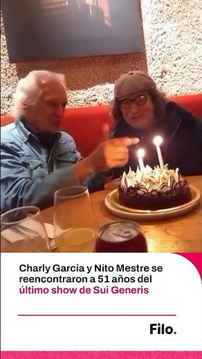 Charly García and Nito Mestre reunite 51 years after the last Sui Generis show