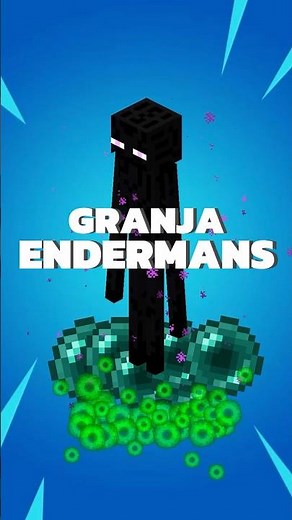 ✅ Enderman Farm (Farms in 1 Min) #minecraft