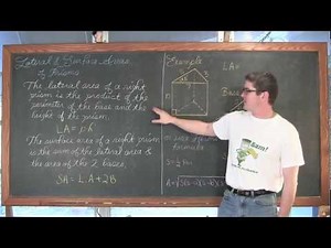 Surface Area of a Right Prism