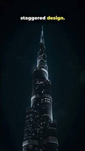 Why the Burj Khalifa Has That Strange Shape 🌬️🏢
