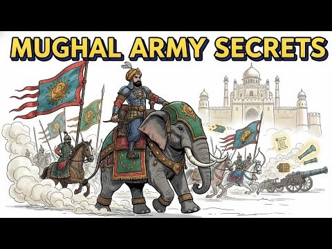 Mughal Army Secrets 💪 How They Controlled a Massive Empire for Centuries ⚔️