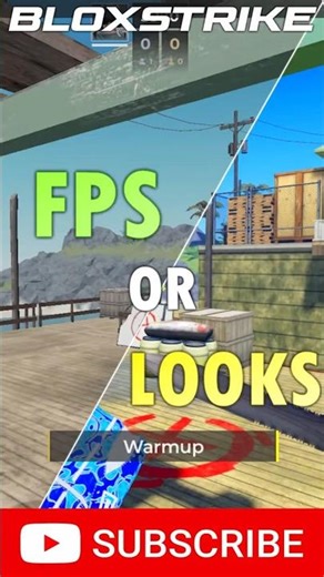 FPS or LOOKABILITY? Which do you prefer in BloxStrike? #counterblox #csgo #bloxstrike #gaming