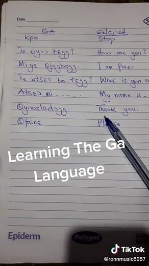 Learn Ga Language with These Easy Steps!