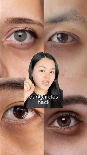 How to cover up dark circles without concealer ☝️🤓