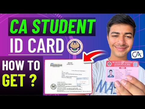 CA Student Id Card | How to Get ICAI Student Id Card |