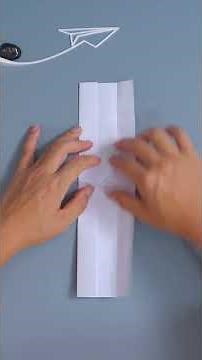 How to make a simple paper boomerang with a piece of paper