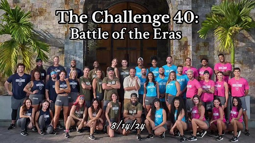 The Challenge 40: Battle of the Eras premieres August 14, 2024 on MTV #TheChallenge40 #TheChallenge #JordanWiseley #JohnnyBananas #MTVTheChallenge #TJLavin
