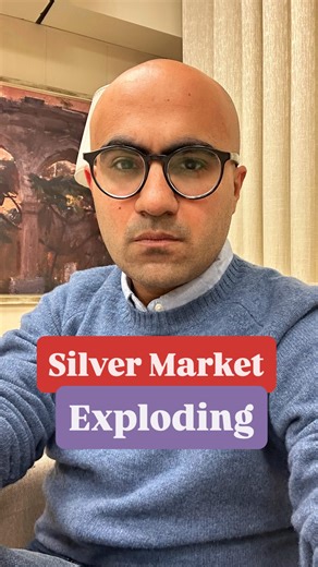 Sarthak Ahuja on Instagram: "Silver could now start becoming extremely expensive for 3 very important reasons that you can’t miss... 1/ Starting 1st Jan 2026, China is placing heavy restrictions on the export of silver to the world... and this is important because 60-70% of the silver gets processed and refined in China and thus comes from China... It is the 3rd largest miner of silver and the largest refiner... and by curtailing the supply of silver, it is expected that the prices should go rem