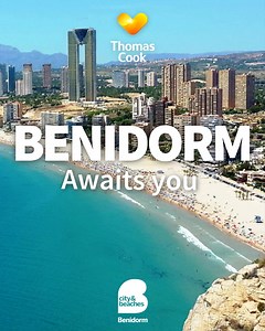 467 reactions · 76 shares | Benidorm awaits you this Winter. With its exceptional micro-climate you can enjoy the sunshine and stunning beaches throughout the Winter months. Take advantage of the local gastronomy, adventure sports, panoramic views and even a dip in the warm sea water.... fall in love with Benidorm. | Thomas Cook | Facebook