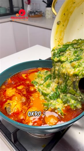 Dr.Akosuah |Food Content Creator🇬🇭Motivation on Instagram: "Wodi bɛdi odo nu ,fadi Banku🤣 ✅INGREDIENTS Chicken Wele Salted beed Remi seasoning Onion Pepper Garlic Ginger Okro Ayoyo Garden eggs Palm oil Salt to taste GET YOUR WOK POT FROM 👇👇 ✅AFFORDABLE LUXURY WHATSAPP: 0206727407 TELEPHONE: 0302239133 CALL: 0545536044 WEBSITE: Affordableluxuryess.com LOCATION: Accra Newtown Mallata Market near the Achimota/Amasaman station ; goggle map : Affordable Luxury Home Essentials Elephant Walk Stree