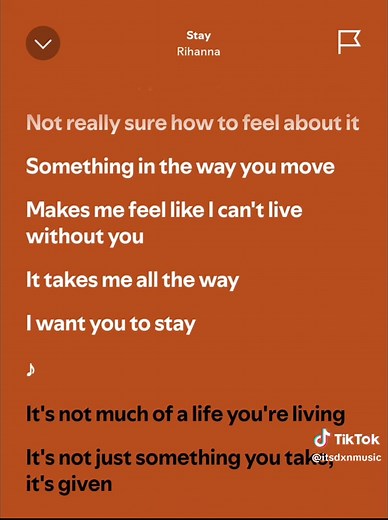 Discover the Full Lyrics of 'Stay' by Rihanna