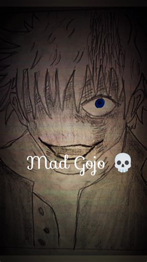 My Jujutsu Kaisen Drawings are INSANE! ✍️🔥 #JJK #AnimeArt #yujiarts #gojo #yujiitadori #jjk #drawing